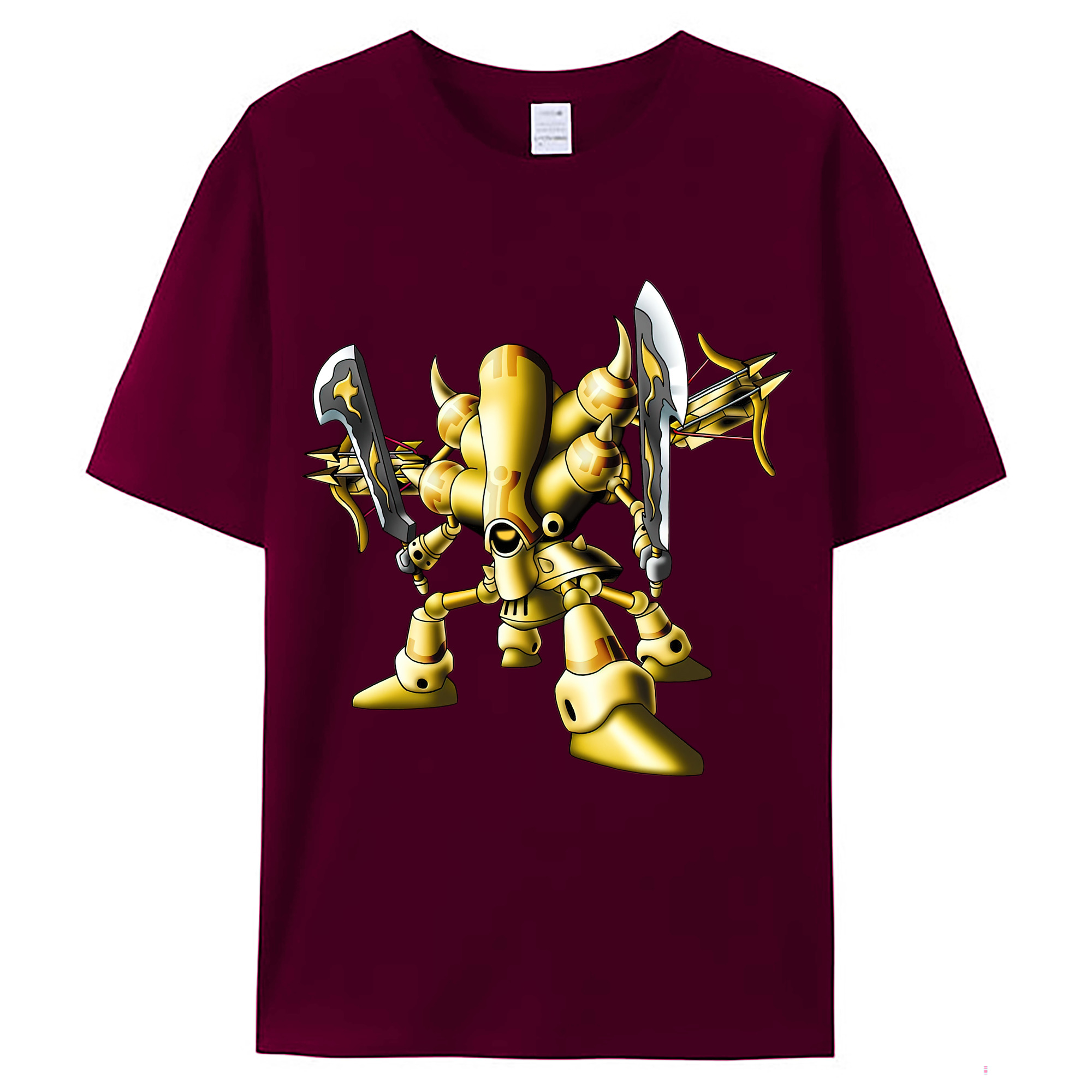 （画像用） ドラゴンクエスト Doragon Kuesuto Dragon Quest レディースカジュアルプリントTシャツ（綿100％）